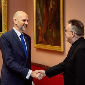 Kardinal Bozanić primio veleposlanika Ujedinjene Kraljevine u RH